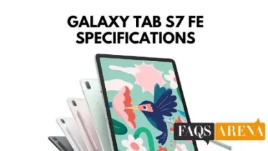 Galaxy Tab S7 Fe Specifications