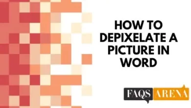 How To Depixelate A Picture In Word