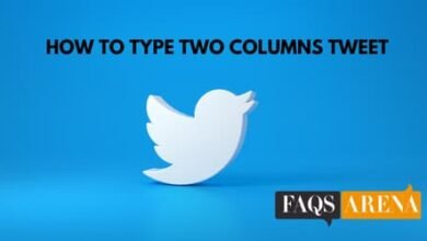 How To Type Two Columns Tweet